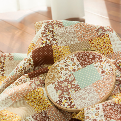 牛津花方形贴片2款