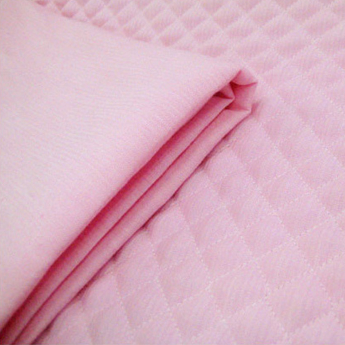 人造絲多比粉色條紋