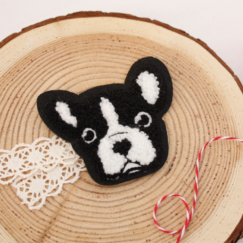 毛絨 wapen 蓬鬆鬥牛犬 45