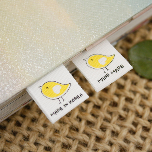贴标签棉签婴儿鸟手工制作5个HL022