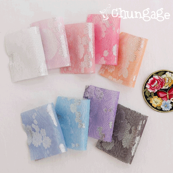 韓服布料，芝麻布料，錦緞，刺繡布料，羊毛布料，狗衣服製作，9種超棒的Wanja Eunjik