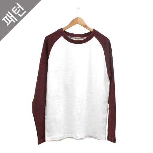 图案 女士 T 恤 T 恤图案 Basic T 恤 Raglan Tee P086