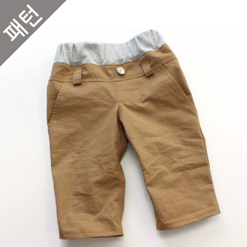 衣服圖紙 兒童皮筋褲子衣服製作圖 P176