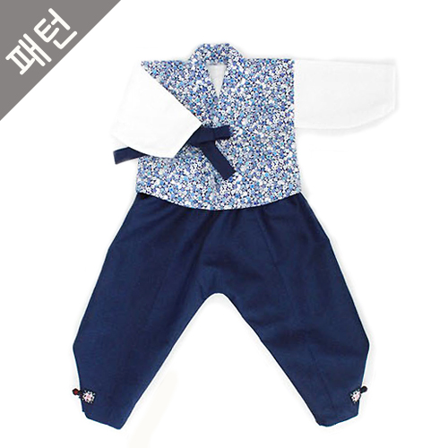 製作衣服 圖案兒童 男孩製作韓服 圖案 P235
