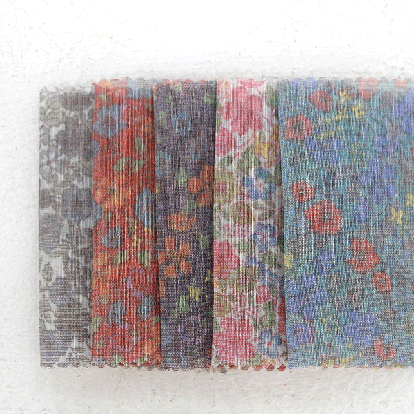 韓服布料，花卉圖案，亞麻布料，毛皮亞麻，狗服，花園，18 種