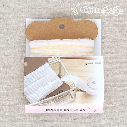 抽褶黏合帶襯布 30470