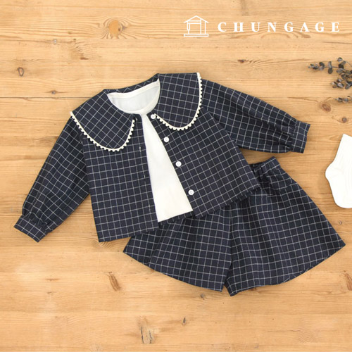 衣服製作圖 圖案兒童上下裝女裝圖 P1194