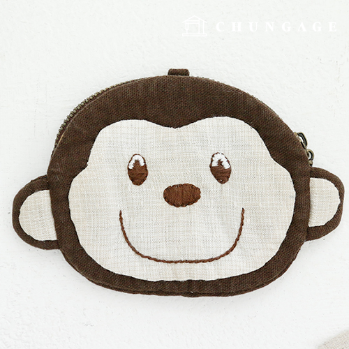 被子包装DIY套件猴子零钱包CH-611778
