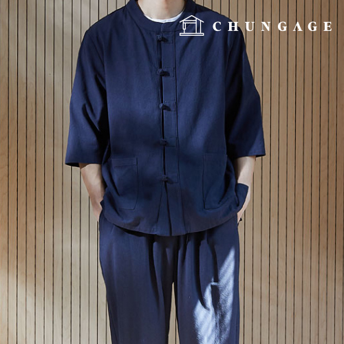 服裝圖案 衣服製作 男士日常生活韓服服裝圖案 P1397