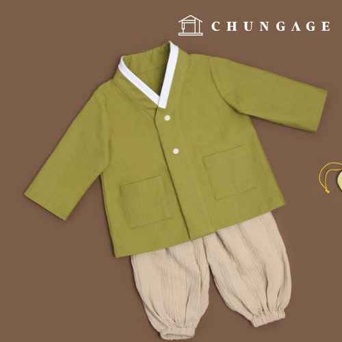 服裝圖 兒童服裝製作 durumagi 韓服日常生活外婦女圖畫 P1439
