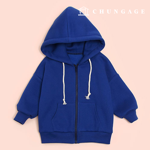 衣服製作圖解 兒童連帽拉鍊兒童外套製作 P1463