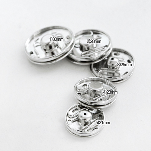 鎳製按扣 2 顆 21mm
