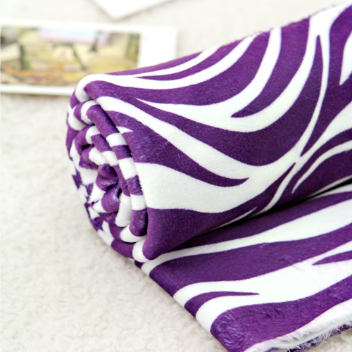 宽超细纤维紫斑马