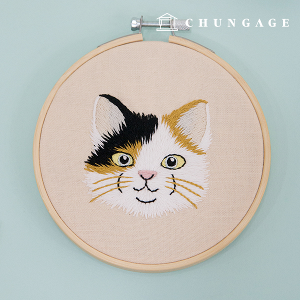法式刺绣包DIY套件猫猫泰勒CH511387