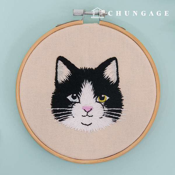 法式刺绣包DIY套装猫猫Léon CH511385