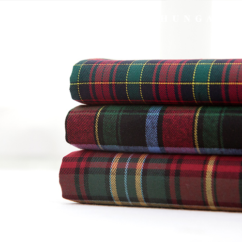 格子仿/Christmas Cotton Check Raised Old舊舊Cherry Cloth 3種