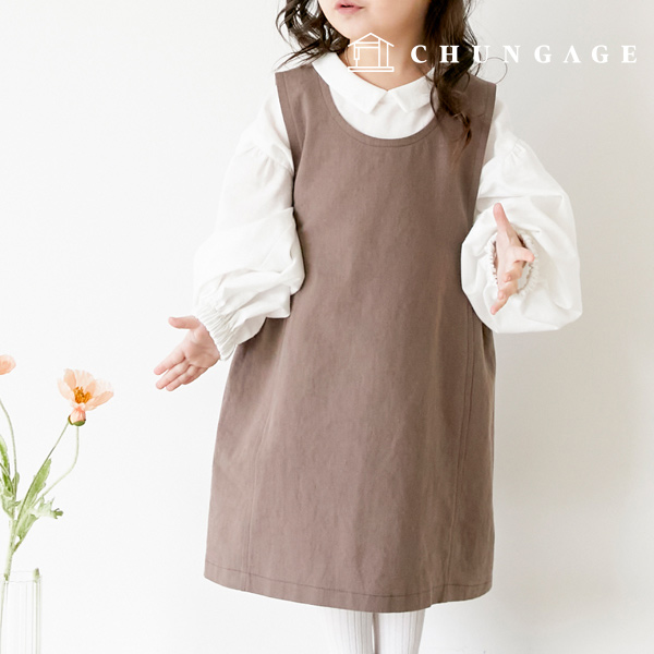 衣服圖案兒童分層連衣裙連體衣圖案裙子圖案 P1619
