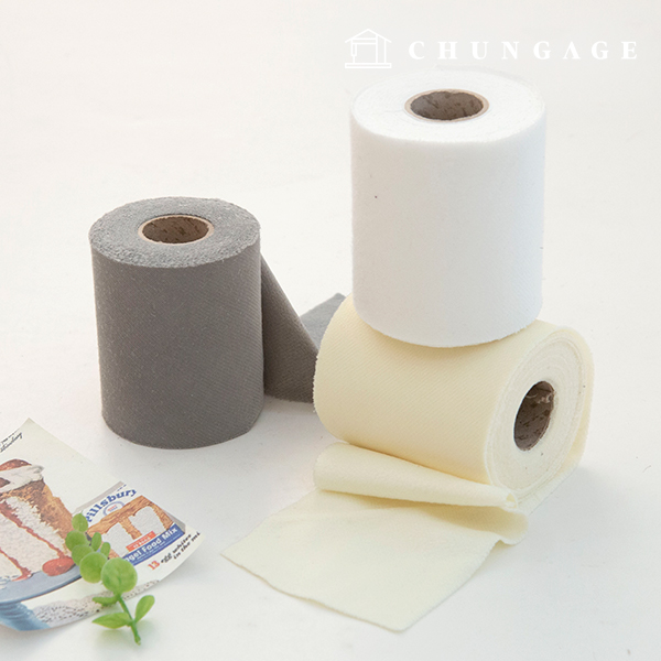 3 種類型的超細纖維卷斜膠帶 10 厘米清潔棉