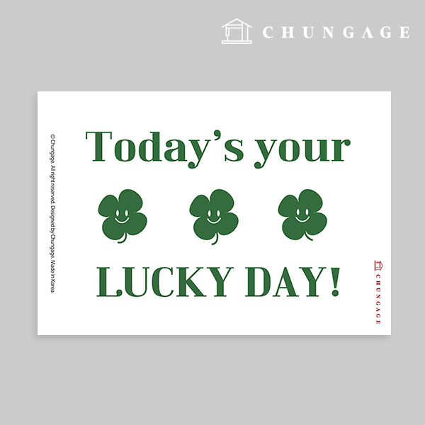 服裝轉印紙 027 修改熱轉印紙 熱轉印貼紙 Lucky Day