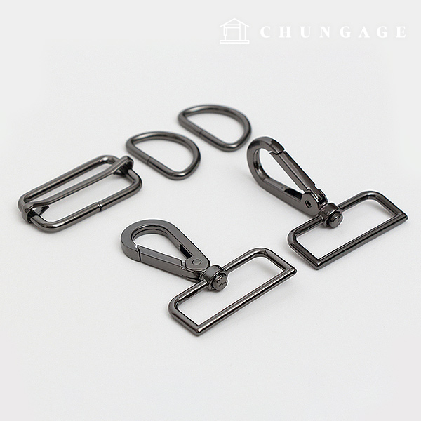 Bag link D-bag女裝38mm金屬灰86060