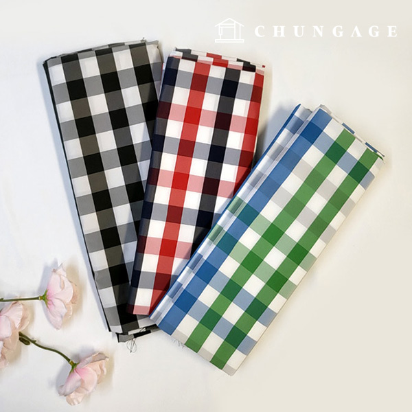 格子布料 Poly U盤 Clothing Fabric 寬廣 Classic Check 3 Types