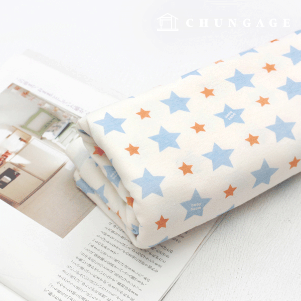 Daimaru Fabric Double Sided Daimaru 寬廣 Creamy Star