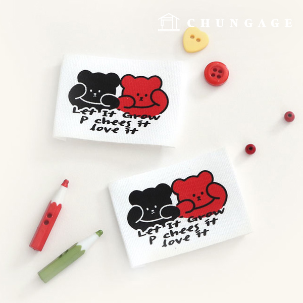 棉標雙折小熊朋友58852