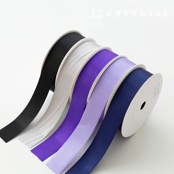 緞帶 包裝緞帶 鞋帶緞帶工藝 25mm 紫色 5 種