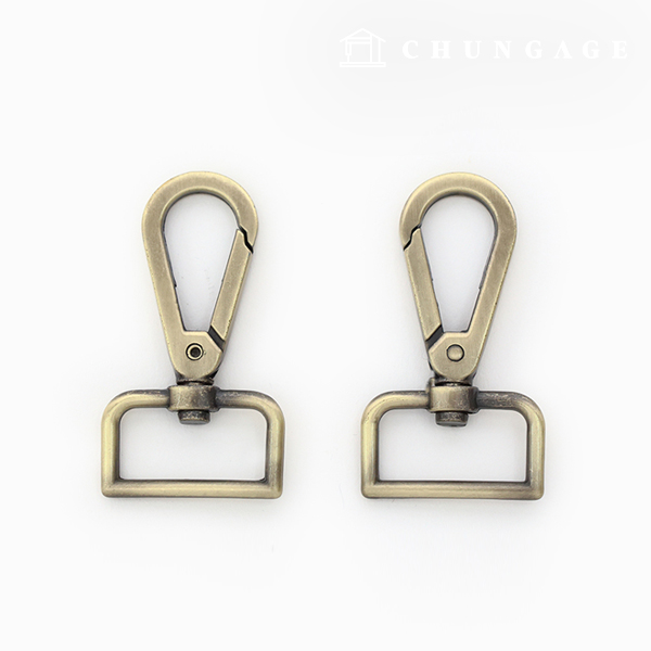 包鏈 D 型底座 30 mm 古金 47484