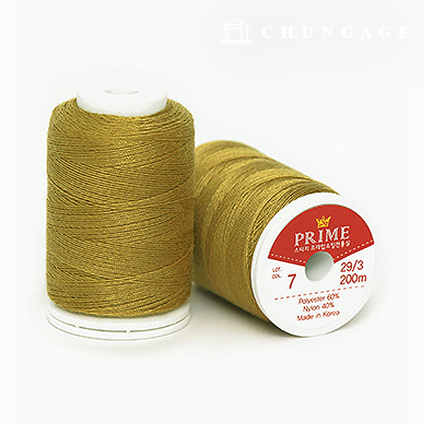 KOASA縫紉線 縫紉機線 縫紉線 Prime Sewing Only Thread Line 芥末黃 48106