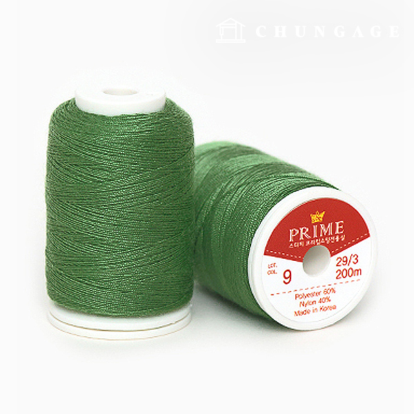 KOASA 縫紉線 縫紉機線 縫紉線 Prime 縫紉線 草本綠色 48104