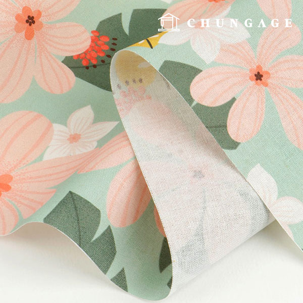 亞麻布料 棉亞麻 11 件 環保 E-DTP 棉亞麻 寬幅亞麻 Floria MLYS1293