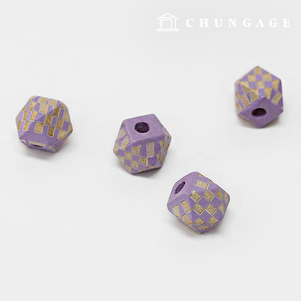 弦鈴服裝配件肩帶調整多角度木珠棋盤紅色12毫米60927