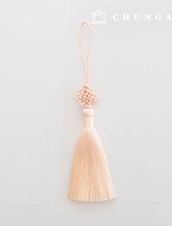 菊花包布 打結的 norigae 07 象牙