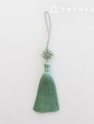 菊花 norigae 包裝布包裝打結 norigae 16 淺綠色