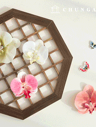 風呂敷包裝人造花裝飾 4 種