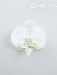 風呂敷包裝人造花裝飾 01