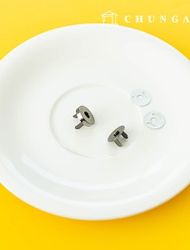 磁鐵按扣貼花按鈕青銅色銀色 14mm 4 種