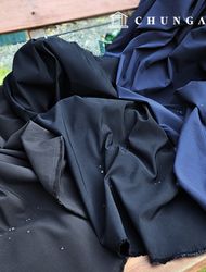 3種尼龍布料、防水平紋布料、藍色沙沙
