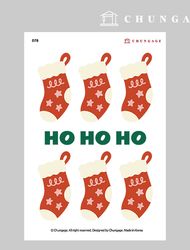 服裝轉印紙 076 修改 熱轉印紙 熱轉印貼紙 Happy Christmas 4