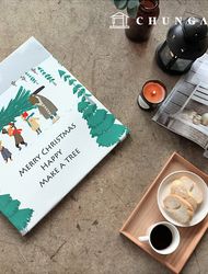 聖誕節織物 聚織物 海報 幅寬 剪紙 衝突 幸福樹