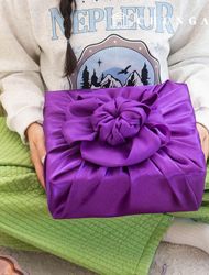 10 張包裝紙，優質禮儀禮品，節日包裝紙，金色緞麵包裝紙，90 厘米，17 種