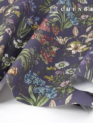 牛津布綿20支環保DTP寬幅植物園葡萄MOXYS3004