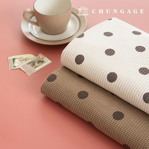 燈芯絨布 強度中等燈芯絨布料 8W 燈芯絨布料 冬季/冬季布料 舒適圓點 2 種