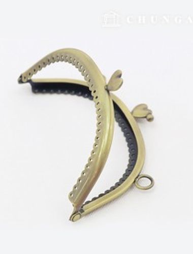 古董圓形心型球相框 55048