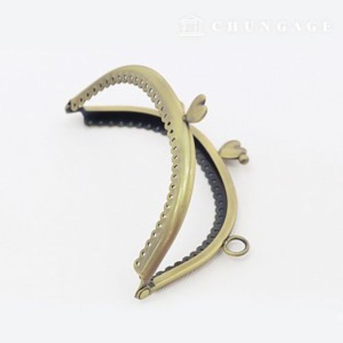 古董圓形心型球相框 55048