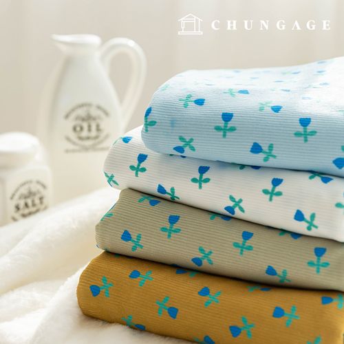 燈芯絨布料，採用強力16W燈芯絨布料，帶有花卉圖案，寬大，適合冬季穿著，4種不同類型的泡沫