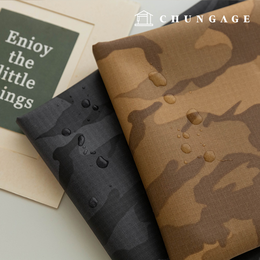 防水尼龍牛津布 防水 420D 寬幅防撕裂重迷彩 2 種