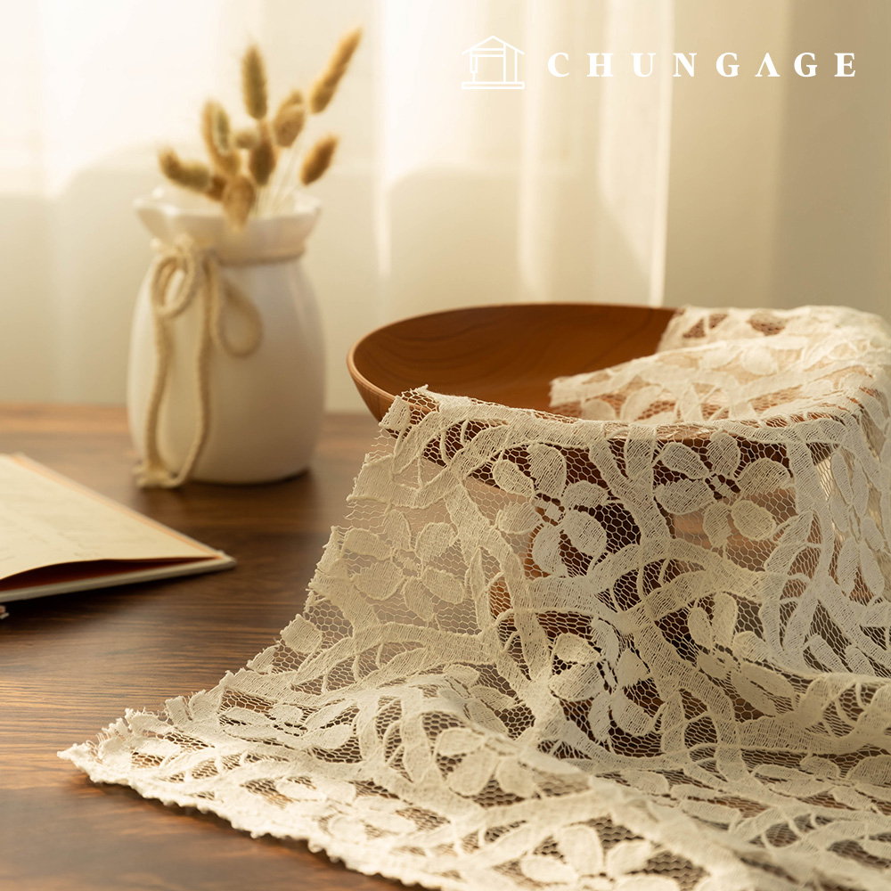 棉質刺繡布料,網紗,苧麻布料,花卉圖案,寬幅,辛蒂