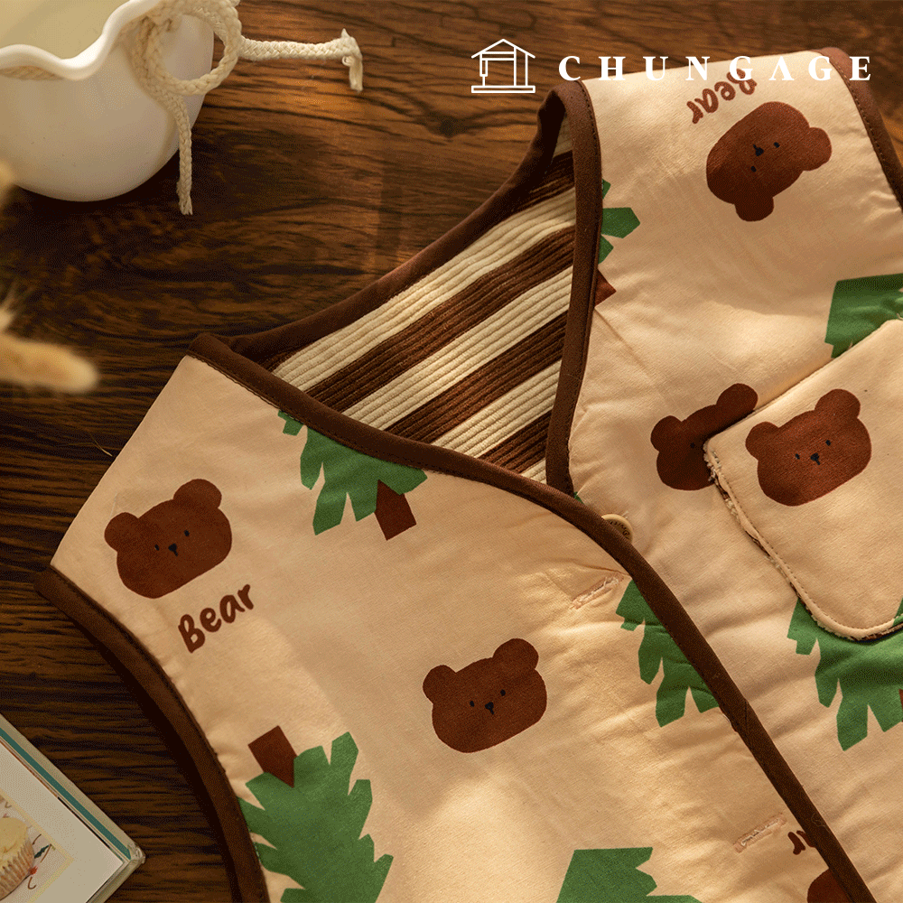 棉質泰迪熊用20塊布料製成，木製泰迪熊用419塊布料製成。